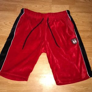 Brooklyn Express Red Velvet shorts size Medium